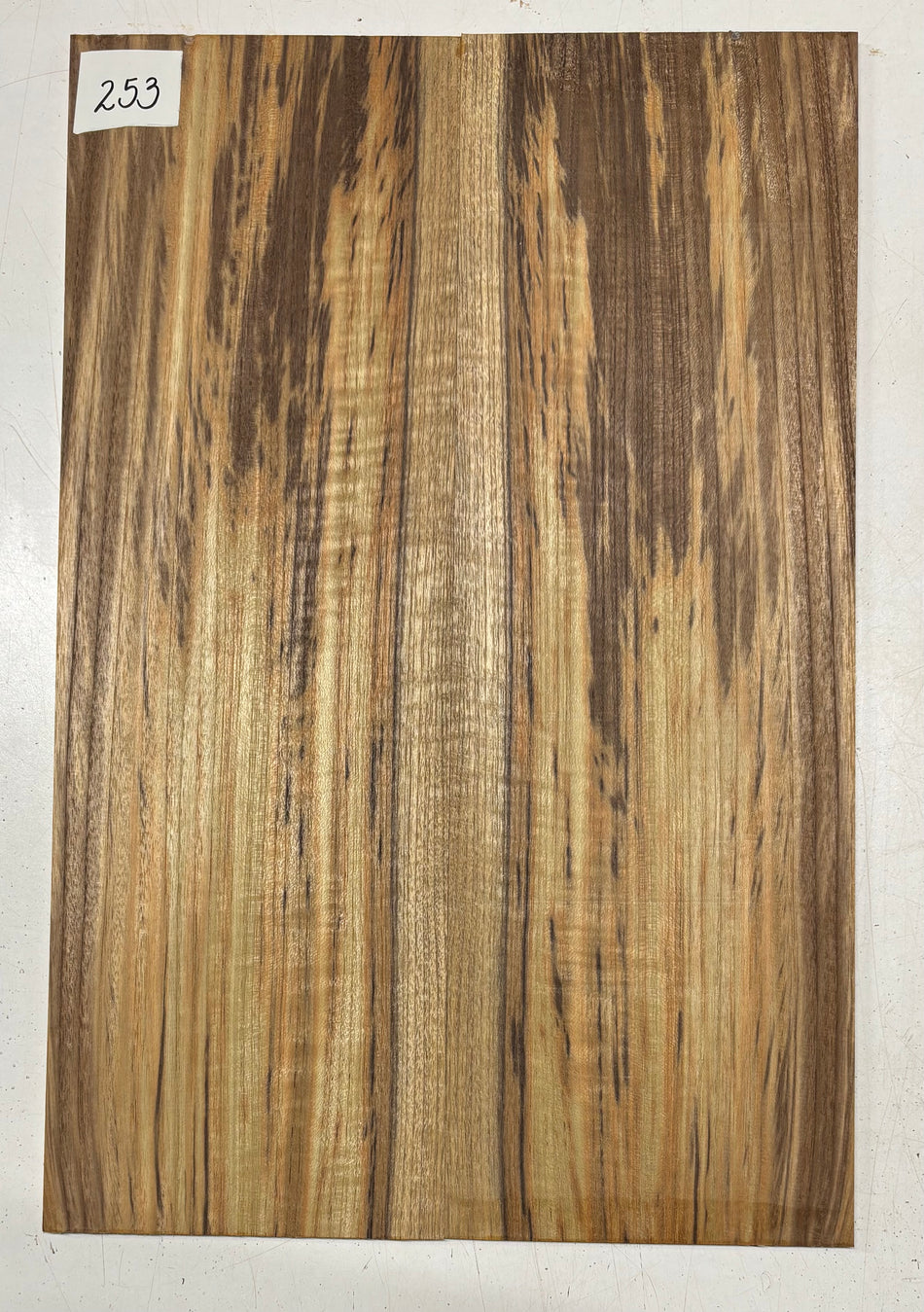 Teak Guitar Drop Top 21" x 7" x 1/4" #253