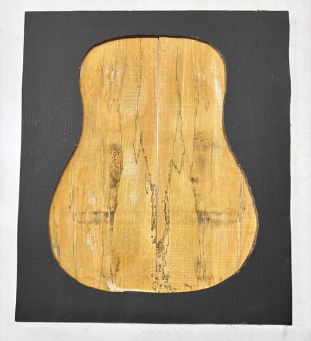 Spalted Tamarind Dreadnought Guitar Back & Side Set #406 Exotic Wood Zone 