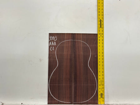 East Indian Rosewood Classical AAA Grade Guitar Back & Side Set #3003 - Exotic Wood Zone