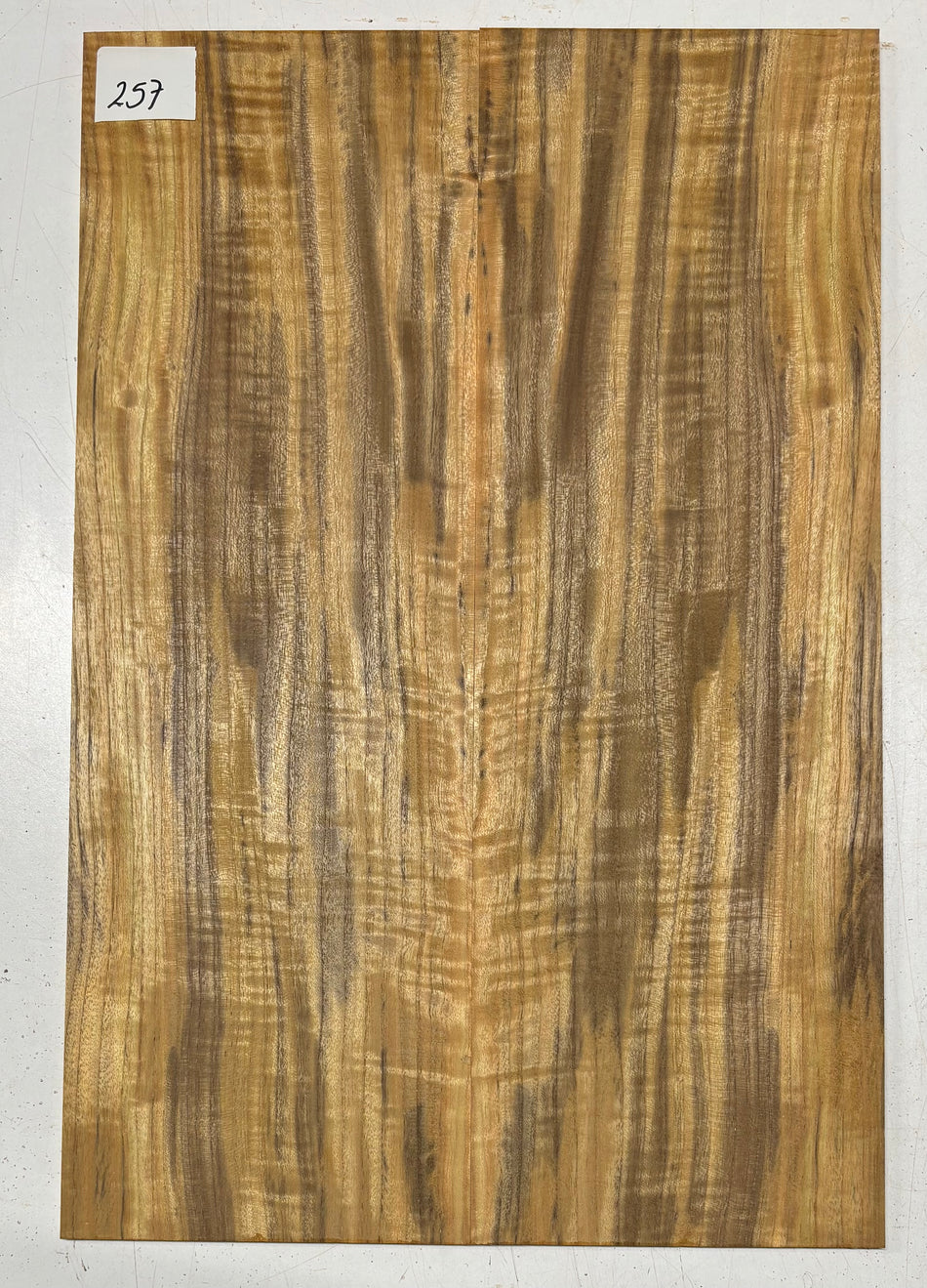 Teak Guitar Drop Top 21" x 7" x 1/4" #257