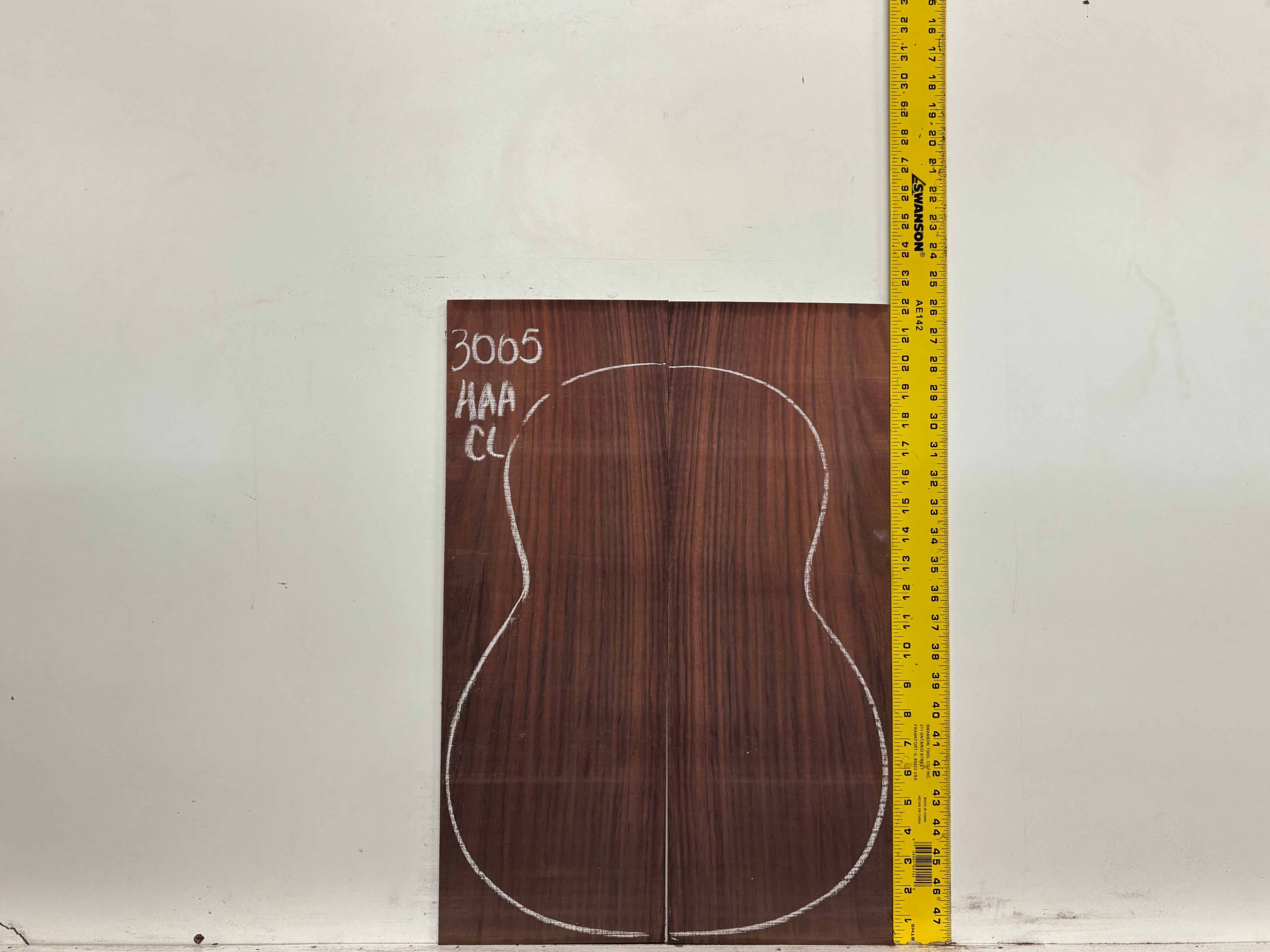 East Indian Rosewood Classical AAA Grade Guitar Back & Side Set #3005 - Exotic Wood Zone