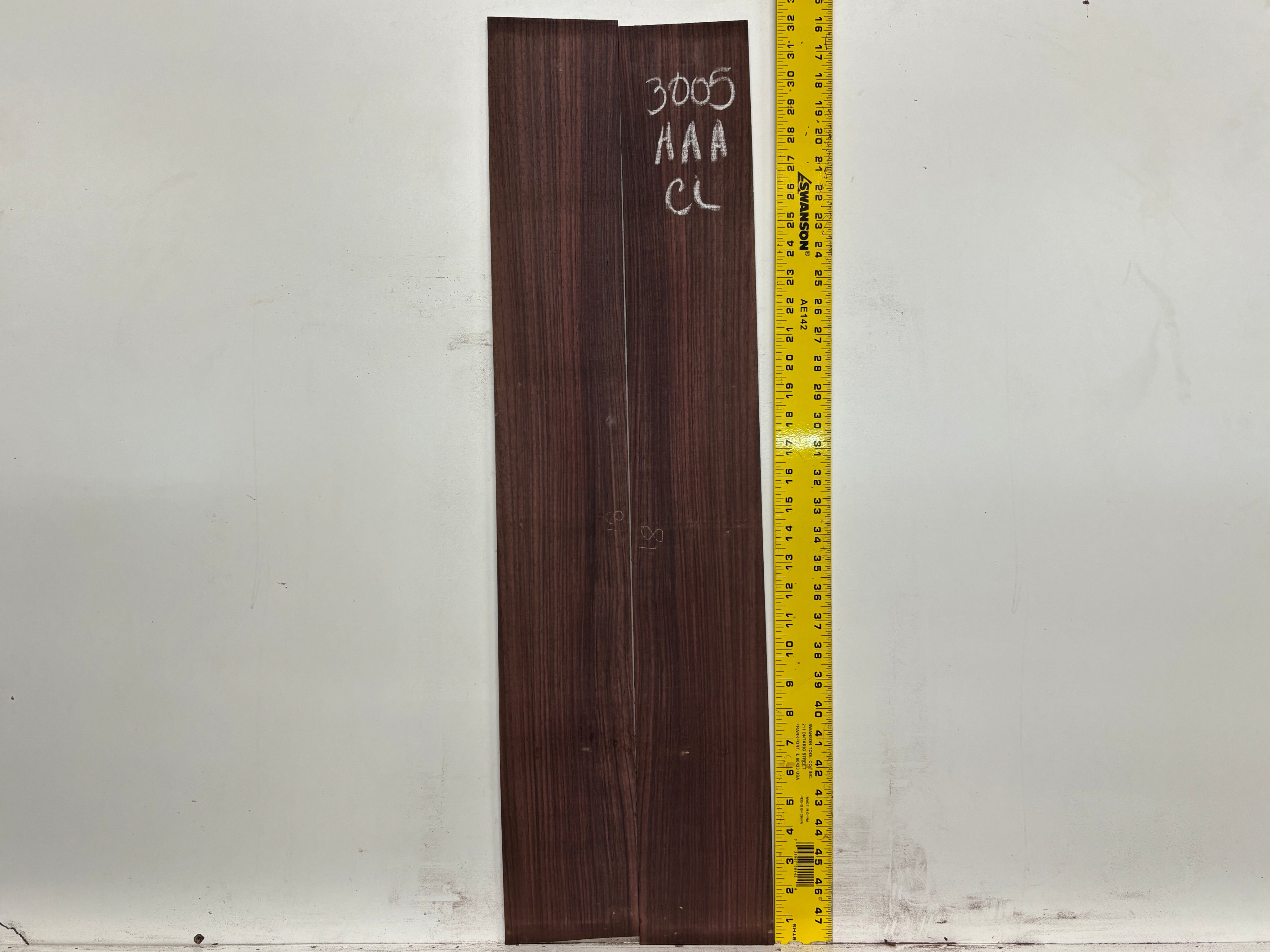East Indian Rosewood Classical AAA Grade Guitar Back & Side Set #3005 - Exotic Wood Zone