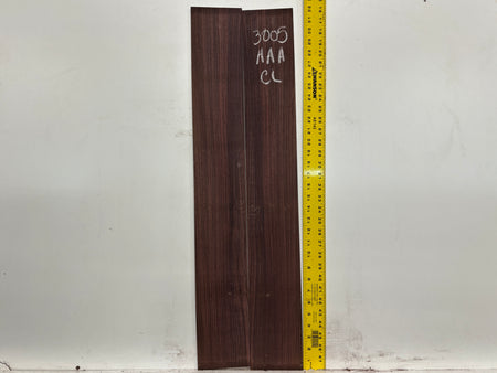 East Indian Rosewood Classical AAA Grade Guitar Back & Side Set #3005 - Exotic Wood Zone