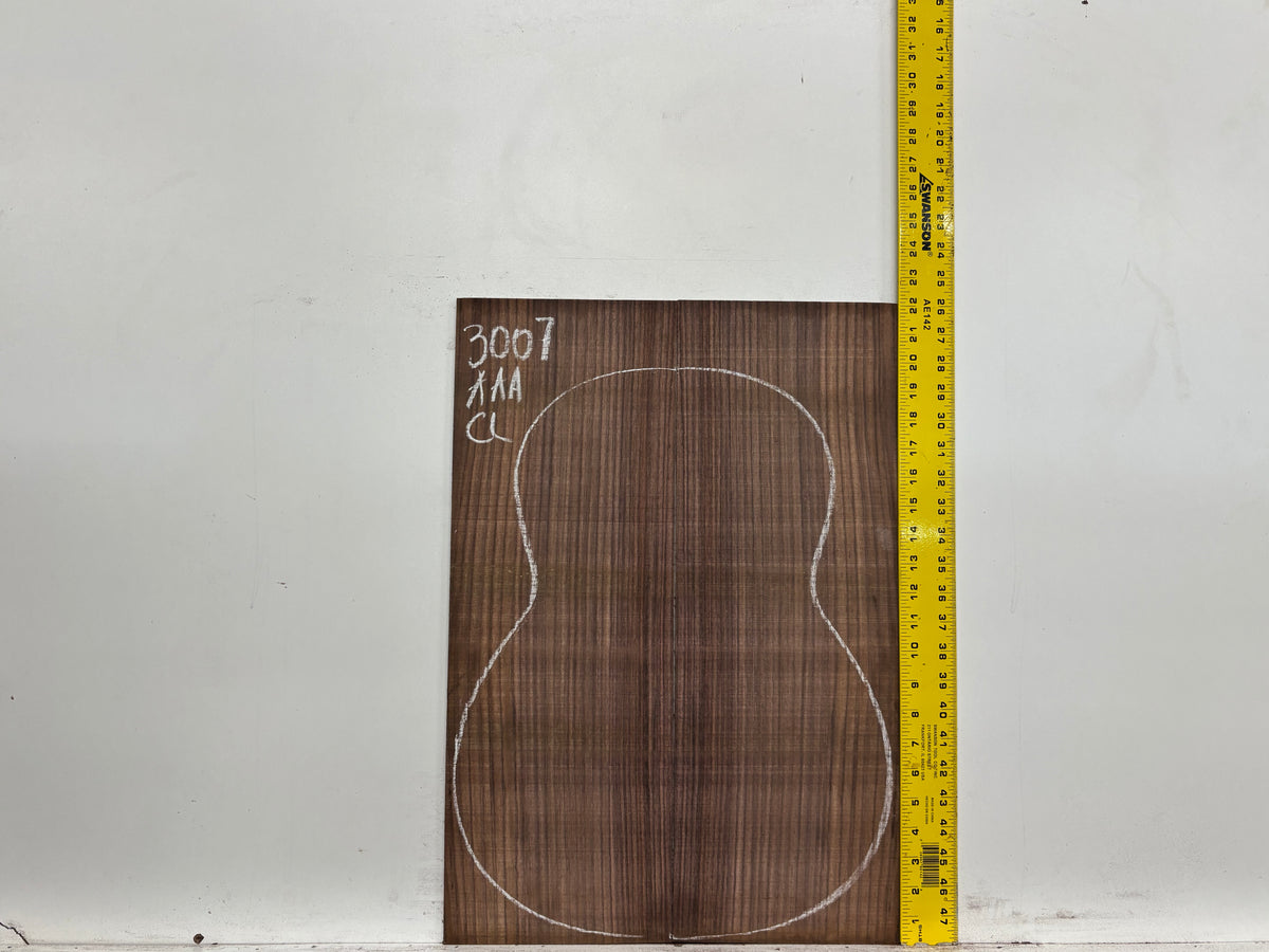 East Indian Rosewood Classical AAA Grade Guitar Back & Side Set #3007 - Exotic Wood Zone