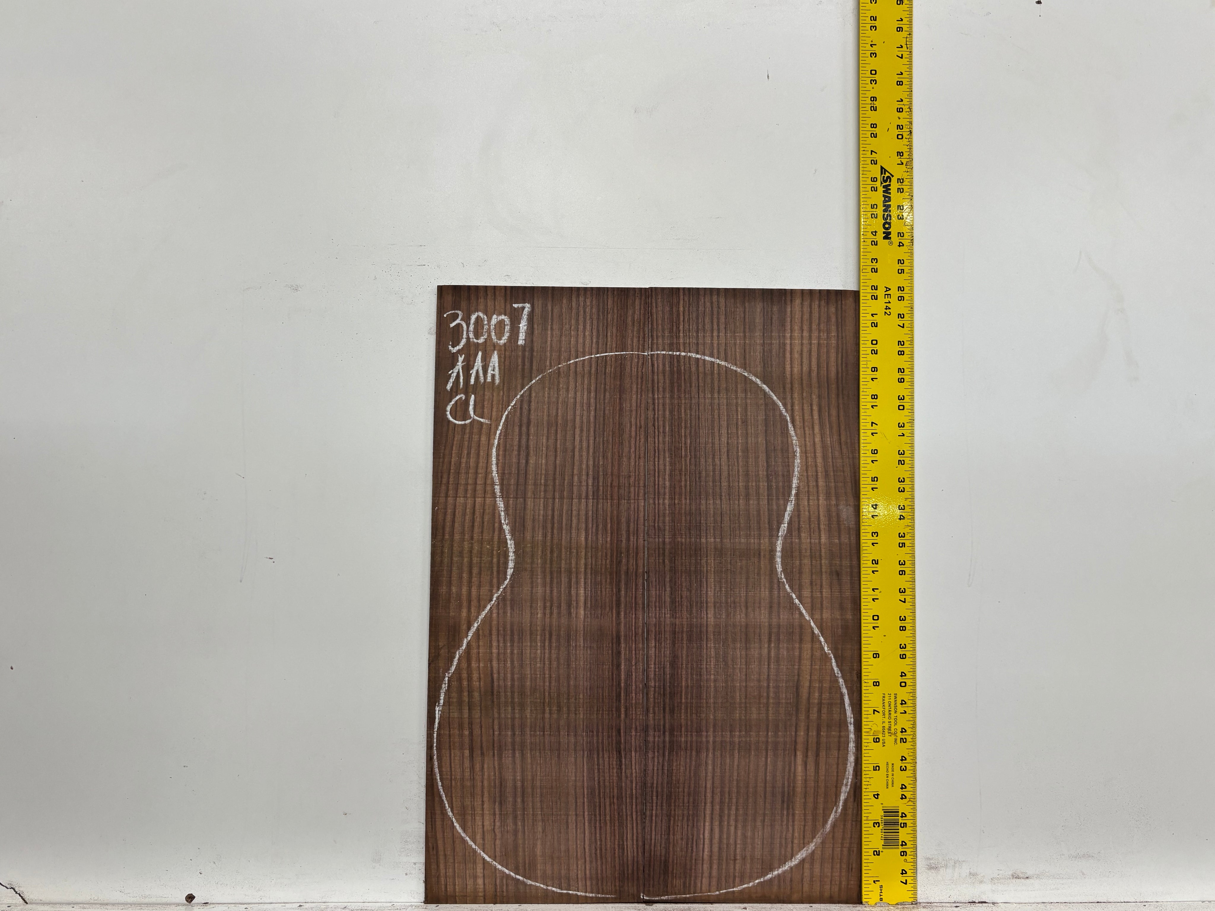 East Indian Rosewood Classical AAA Grade Guitar Back & Side Set #3007 - Exotic Wood Zone