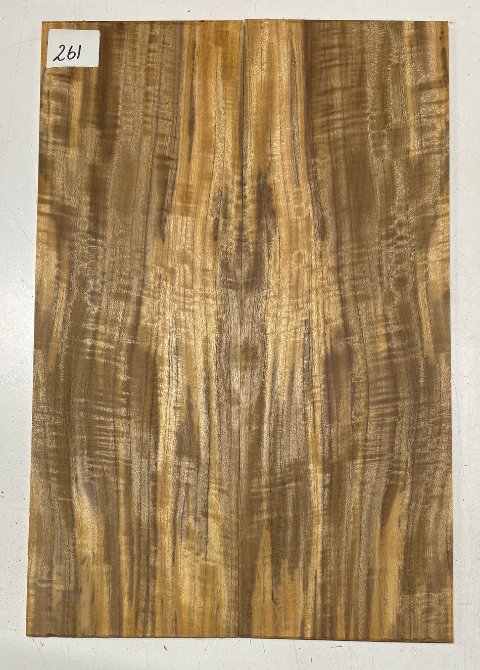 Teak Guitar Drop Top 21" x 7" x 1/4" #261