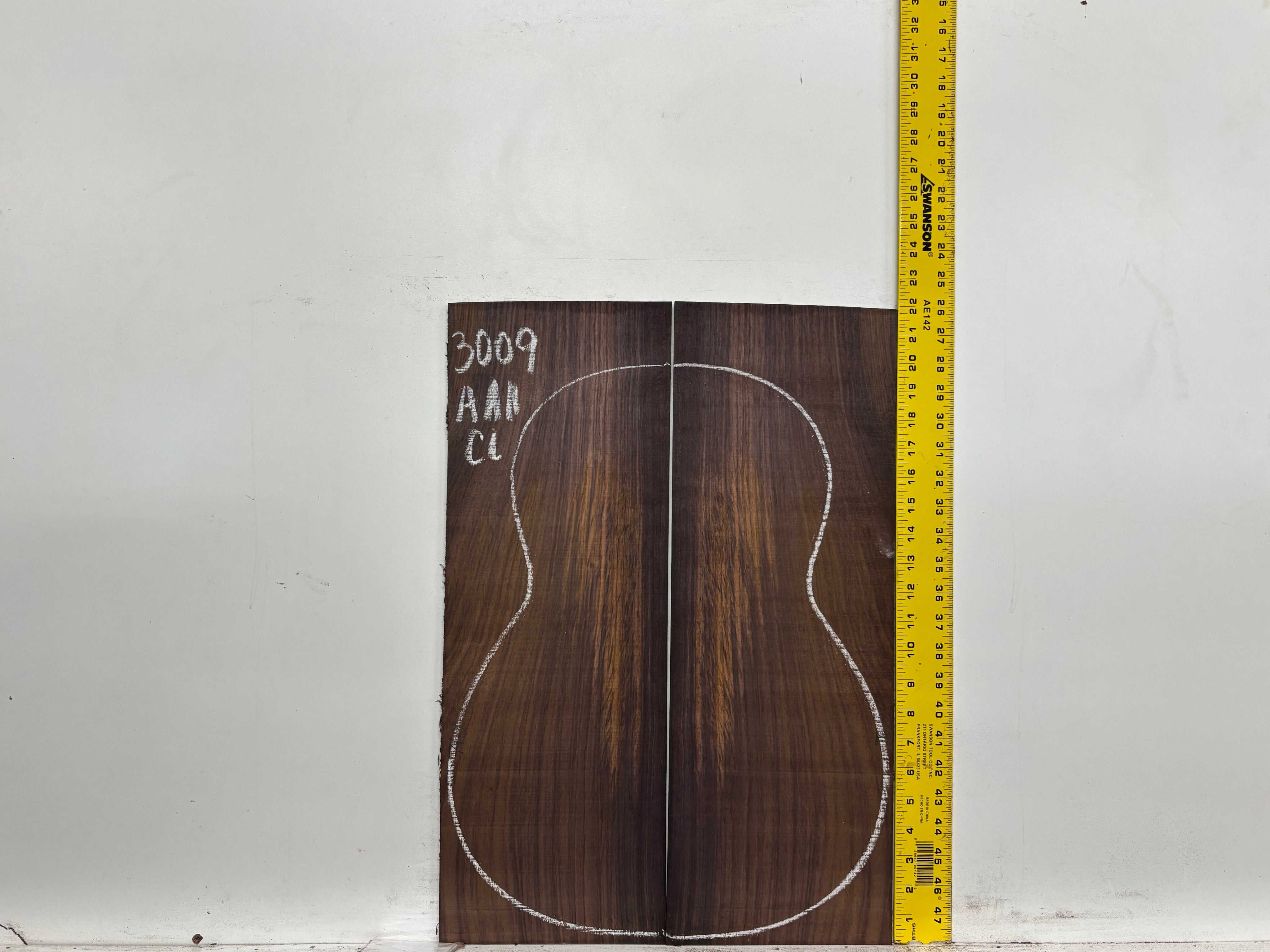 East Indian Rosewood Classical AAA Grade Guitar Back & Side Set #3009 - Exotic Wood Zone
