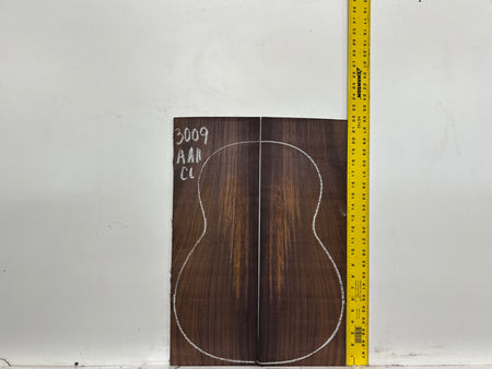 East Indian Rosewood Classical AAA Grade Guitar Back & Side Set #3009 - Exotic Wood Zone
