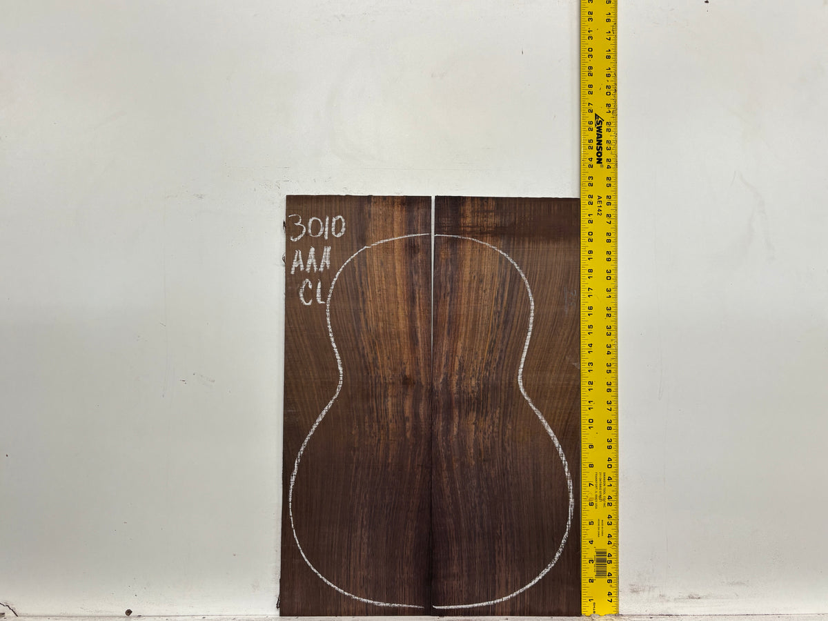 East Indian Rosewood Classical AAA Grade Guitar Back & Side Set #3010 - Exotic Wood Zone