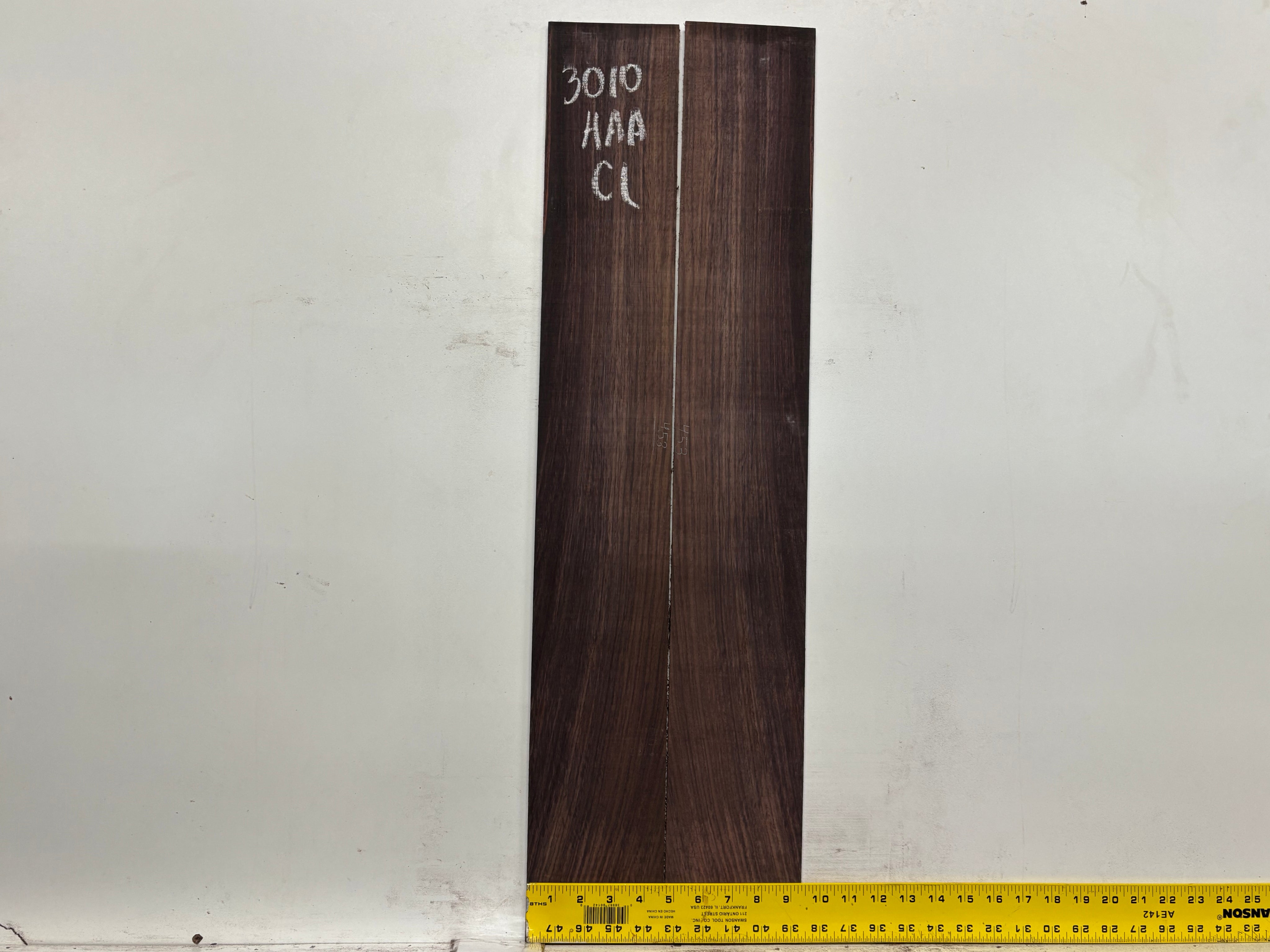 East Indian Rosewood Classical AAA Grade Guitar Back & Side Set #3010 - Exotic Wood Zone