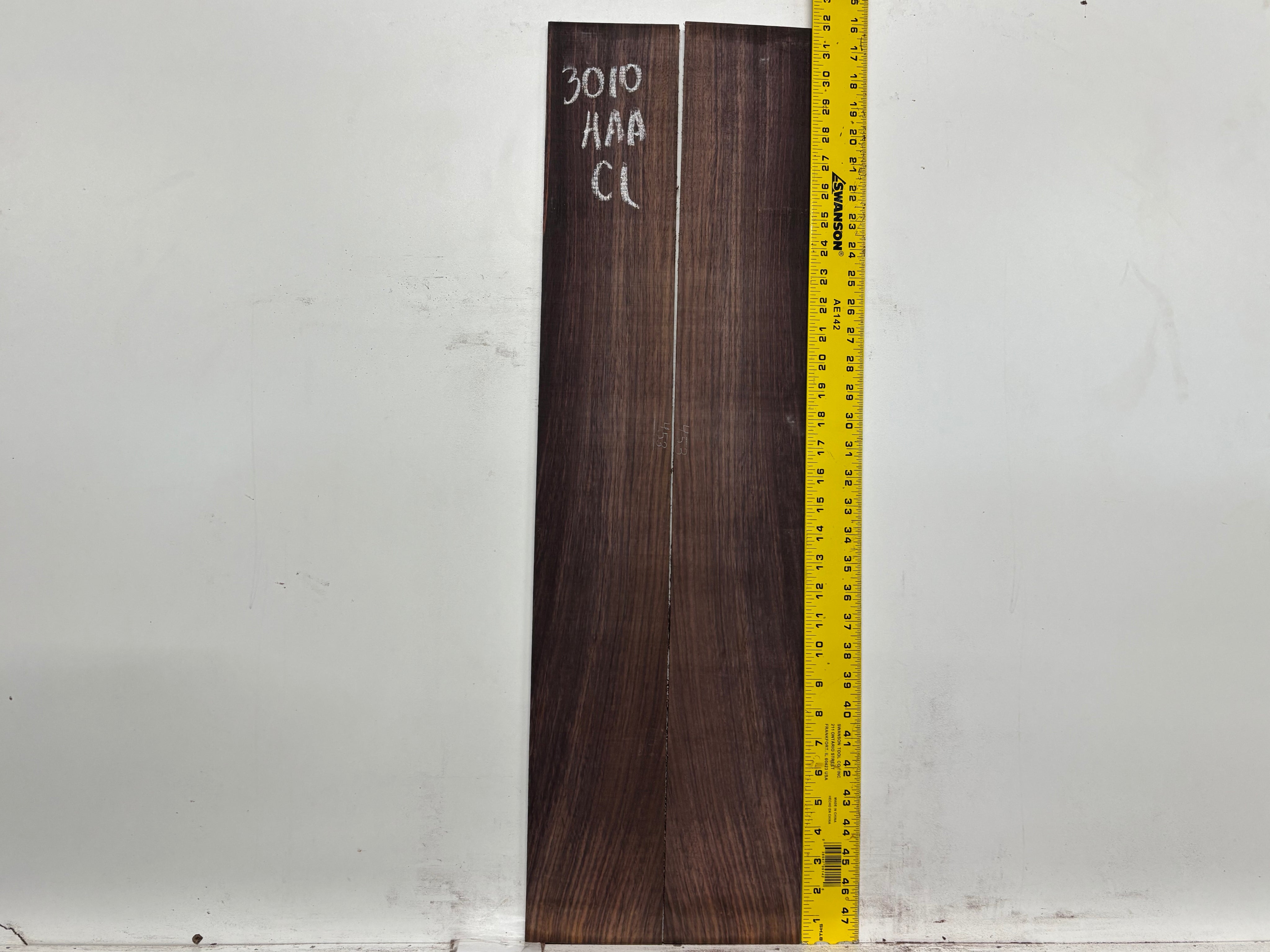 East Indian Rosewood Classical AAA Grade Guitar Back & Side Set #3010 - Exotic Wood Zone