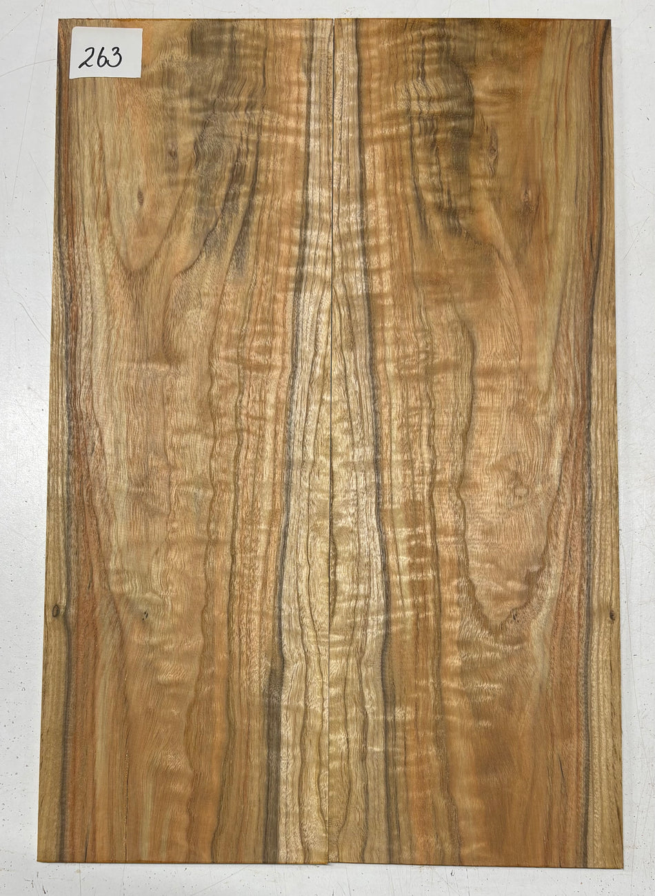 Teak Guitar Drop Top 21" x 7" x 1/4" #263