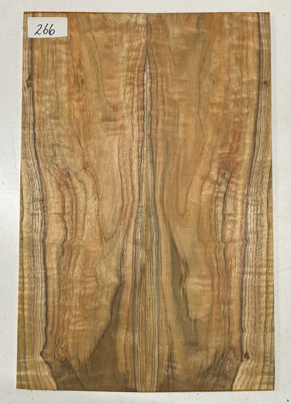 Teak Guitar Drop Top 21" x 7" x 1/4" #266