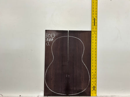 East Indian Rosewood Classical AAA Grade Guitar Back & Side Set #3013 - Exotic Wood Zone