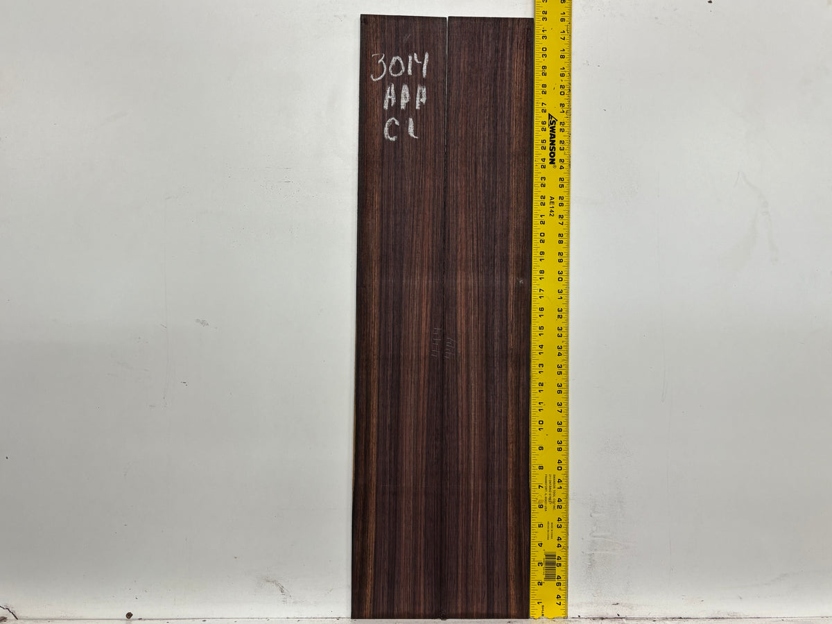 East Indian Rosewood Classical AAA Grade Guitar Back & Side Set #3014 - Exotic Wood Zone