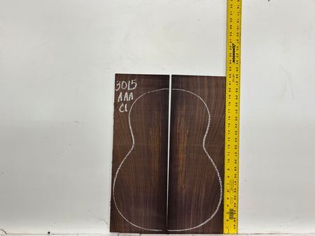 East Indian Rosewood Classical AAA Grade Guitar Back & Side Set #3015 - Exotic Wood Zone