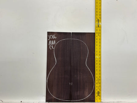 East Indian Rosewood Classical AAA Grade Guitar Back & Side Set #3016 - Exotic Wood Zone