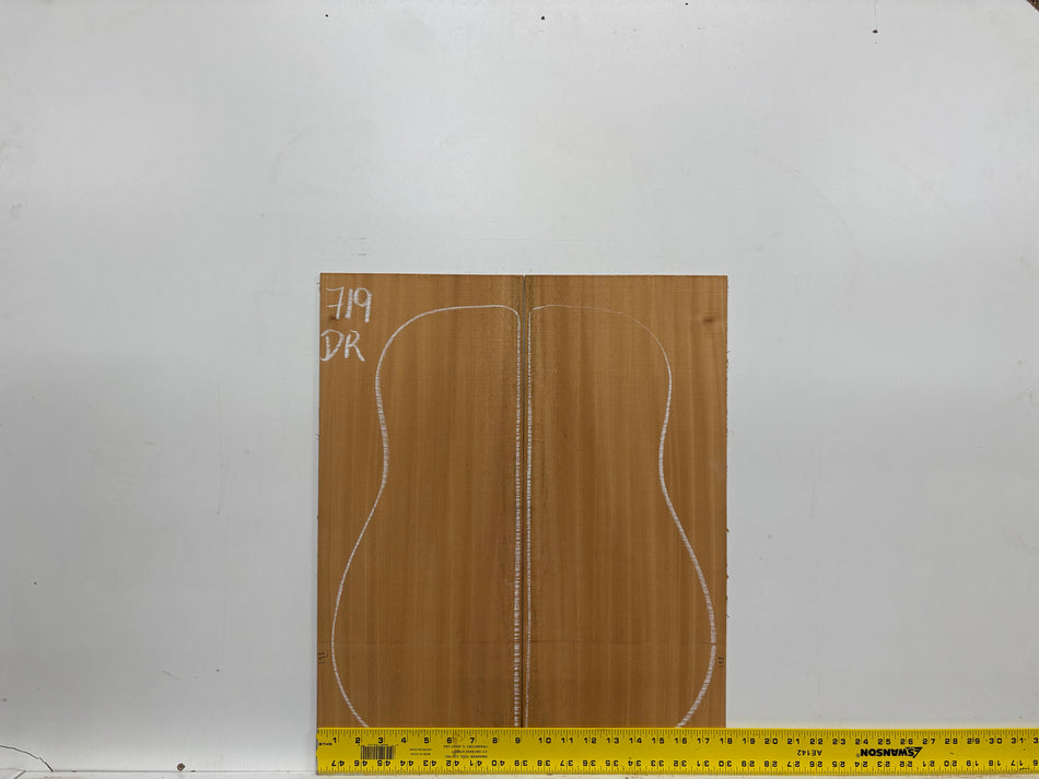 Mahogany Dreadnought Guitar Back & Side Set #719