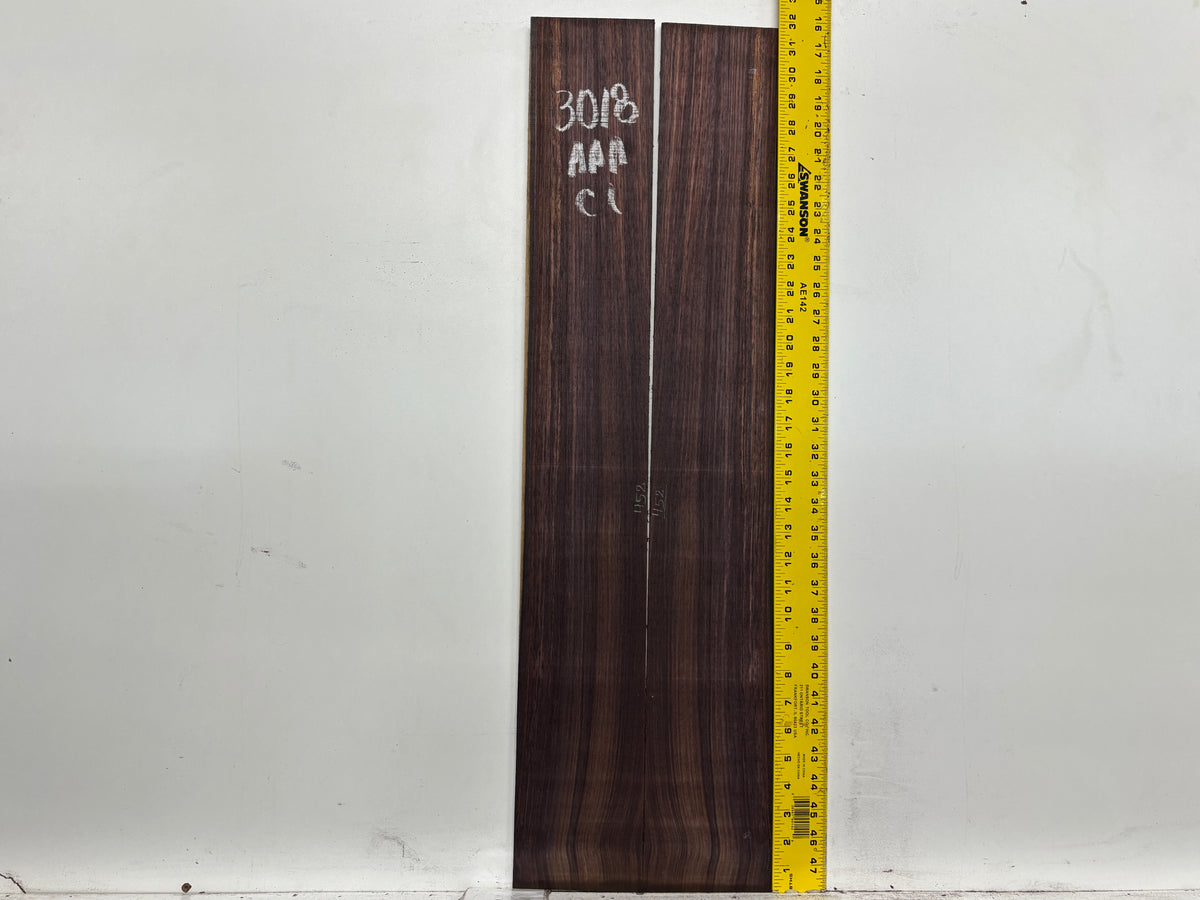 East Indian Rosewood Classical AAA Grade Guitar Back & Side Set #3018 - Exotic Wood Zone