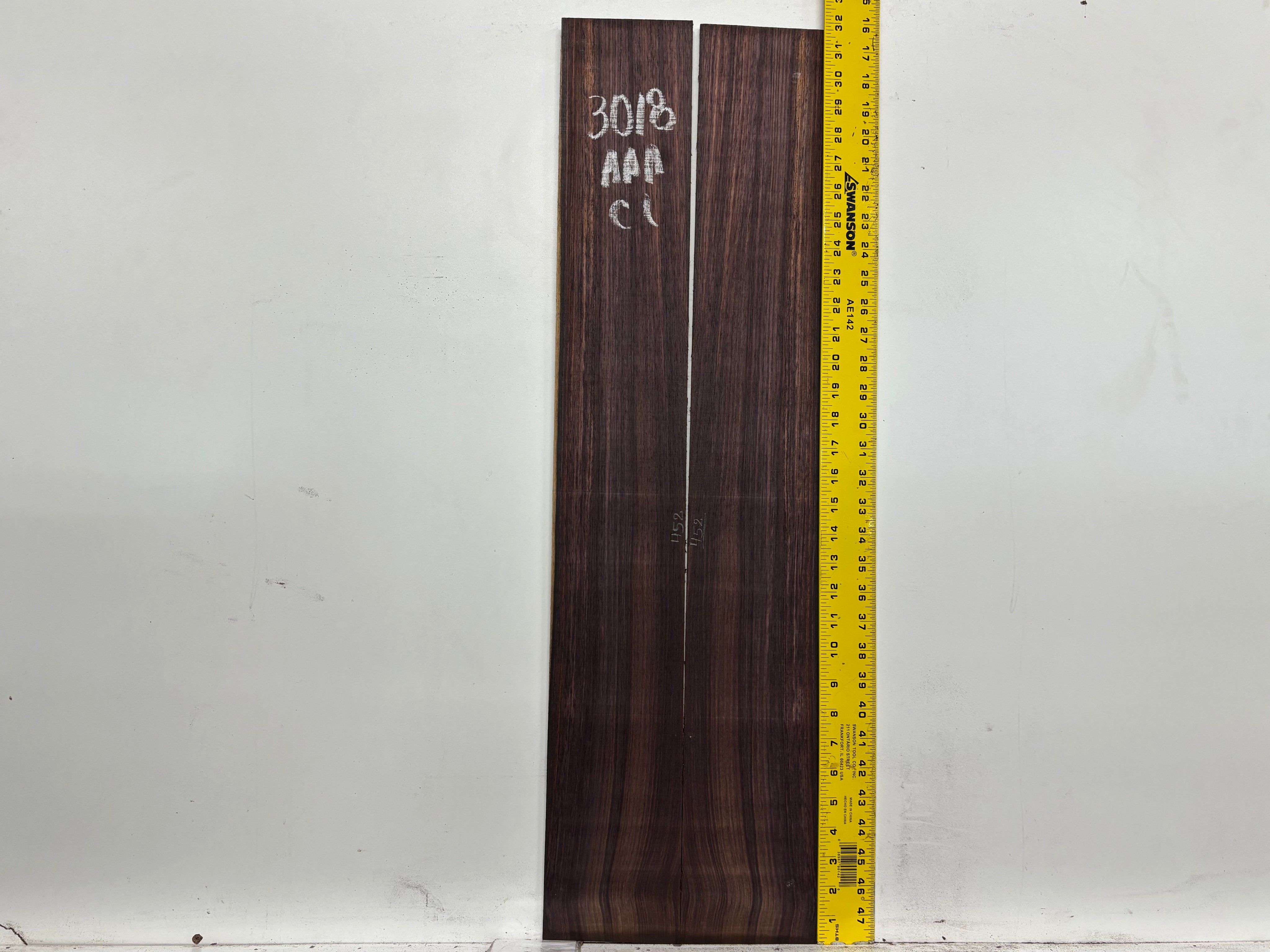 East Indian Rosewood Classical AAA Grade Guitar Back & Side Set #3018 - Exotic Wood Zone