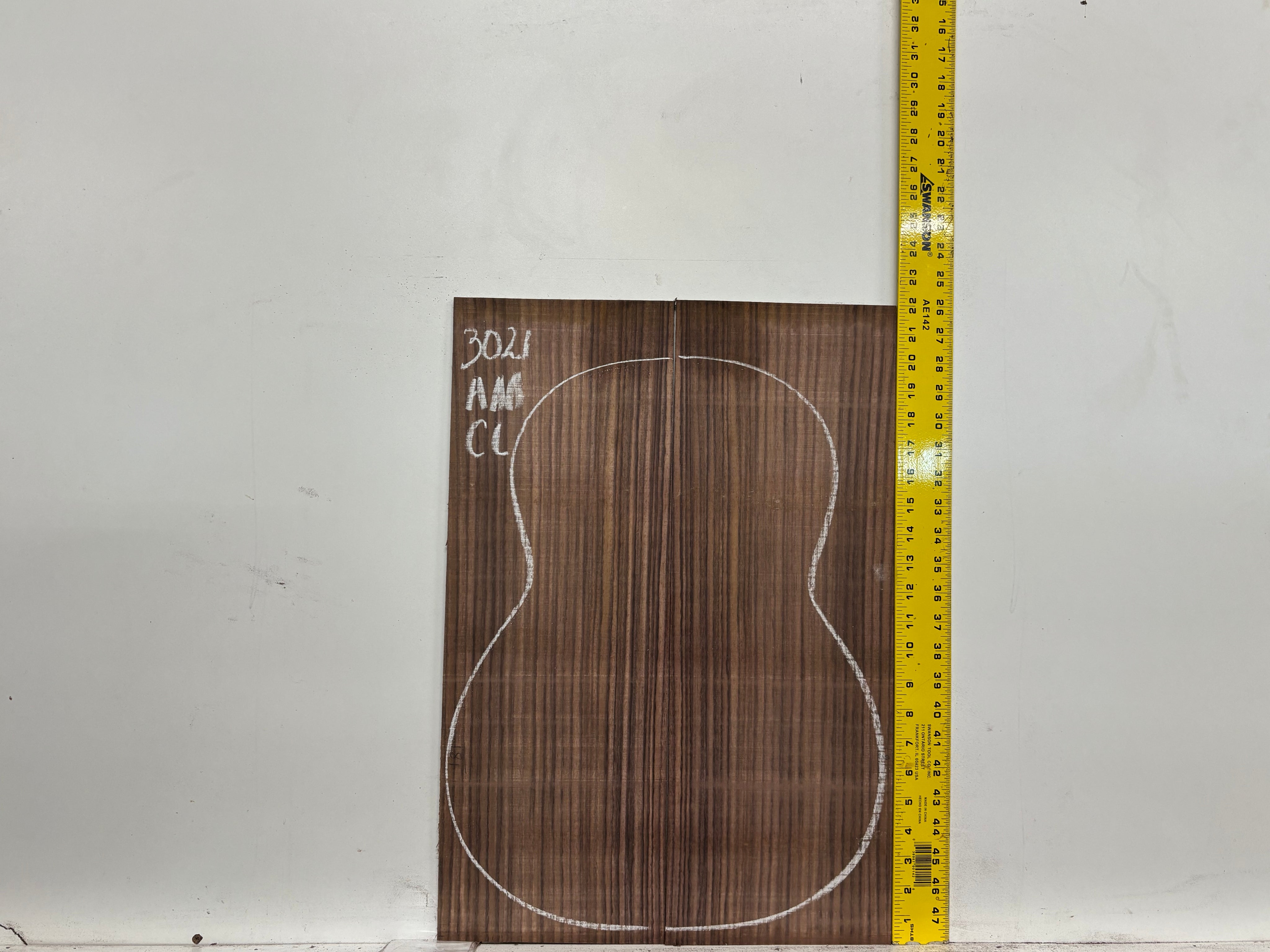 East Indian Rosewood Classical AAA Grade Guitar Back & Side Set #3021 - Exotic Wood Zone