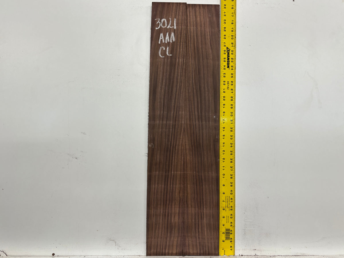 East Indian Rosewood Classical AAA Grade Guitar Back & Side Set #3021 - Exotic Wood Zone