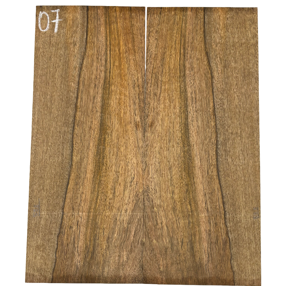 Juego de fondo y aros de guitarra de grado AAAA Dreadnought de palisandro de la India Oriental #61 