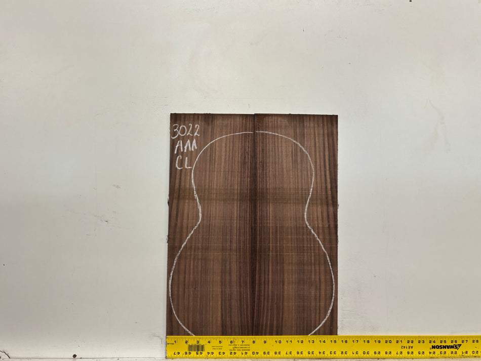 East Indian Rosewood Classical AAA Grade Guitar Back & Side Set #3022 - Exotic Wood Zone