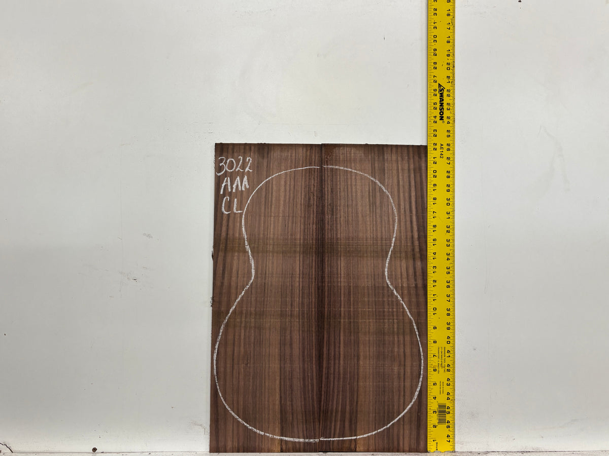 East Indian Rosewood Classical AAA Grade Guitar Back & Side Set #3022 - Exotic Wood Zone