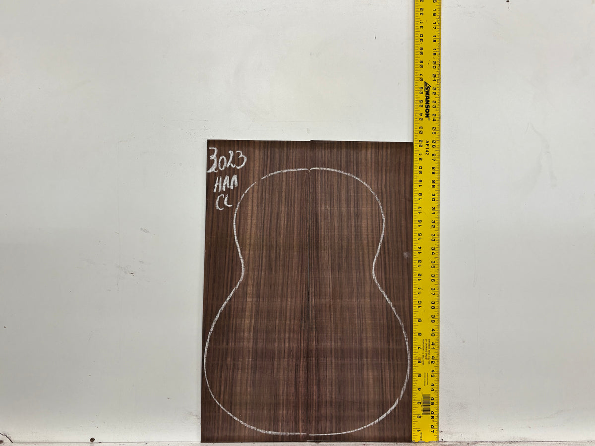 East Indian Rosewood Classical AAA Grade Guitar Back & Side Set #3023 - Exotic Wood Zone