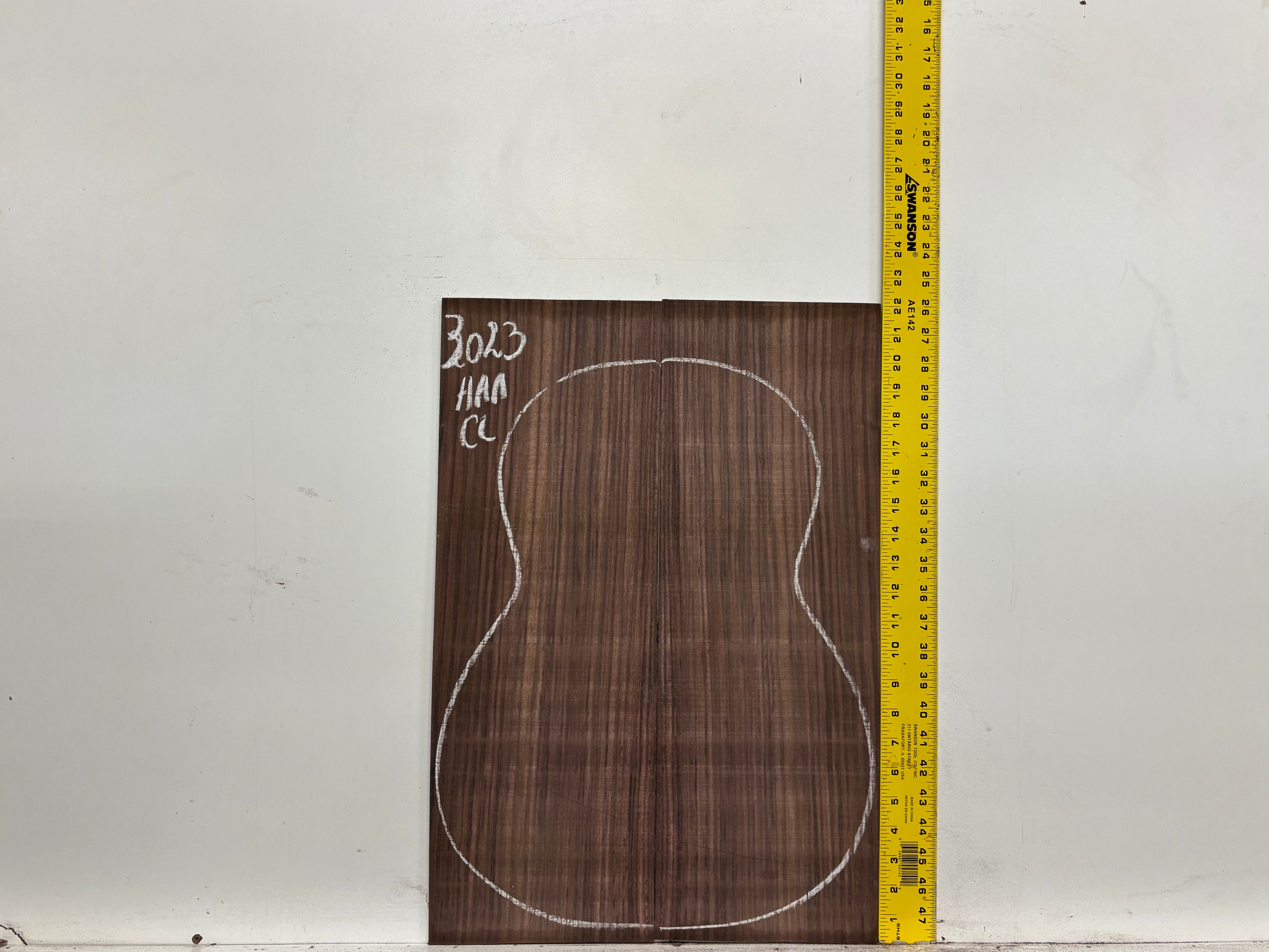 East Indian Rosewood Classical AAA Grade Guitar Back & Side Set #3023 - Exotic Wood Zone