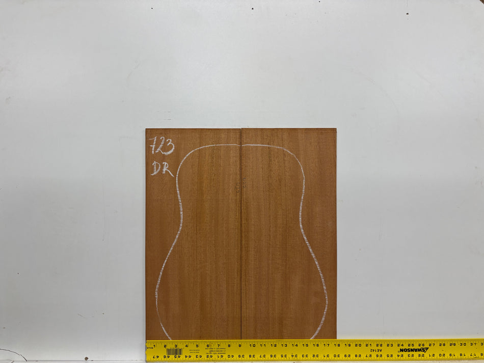 Mahogany Dreadnought Guitar Back & Side Set #723