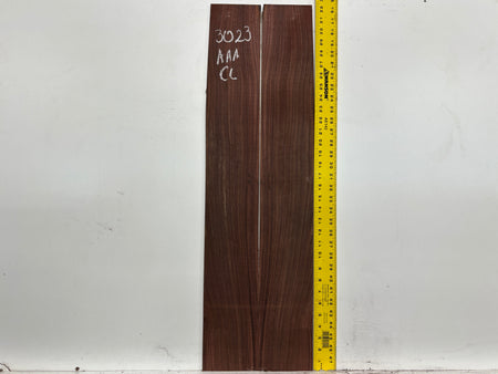 East Indian Rosewood Classical AAA Grade Guitar Back & Side Set #3023 - Exotic Wood Zone