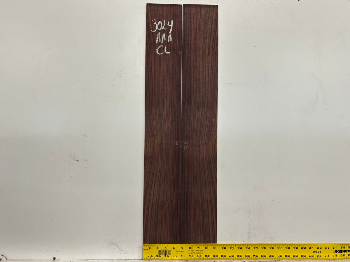 East Indian Rosewood Classical AAA Grade Guitar Back & Side Set #3024 - Exotic Wood Zone