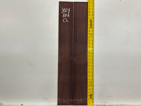 East Indian Rosewood Classical AAA Grade Guitar Back & Side Set #3024 - Exotic Wood Zone
