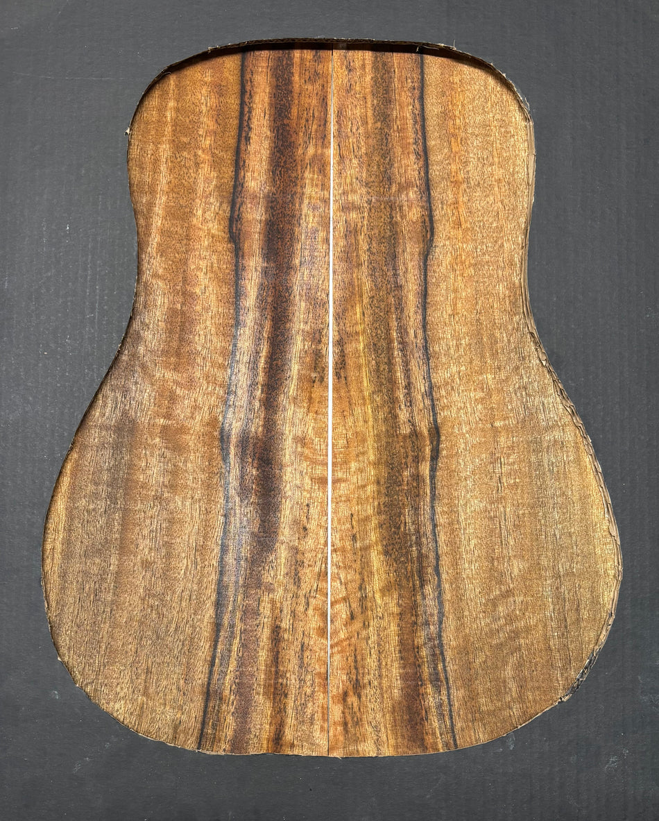 Juego de fondo y aros de guitarra de grado AAAA Dreadnought de palisandro de la India Oriental #61 