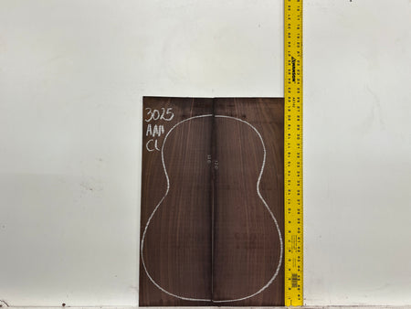East Indian Rosewood Classical AAA Grade Guitar Back & Side Set #3025 - Exotic Wood Zone