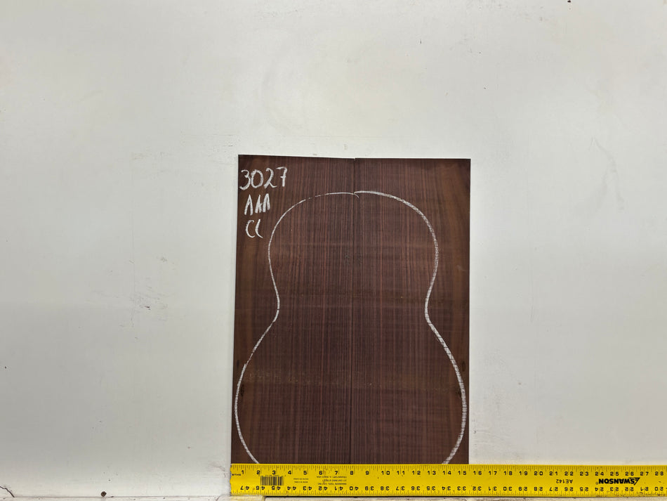 East Indian Rosewood Classical AAA Grade Guitar Back & Side Set #3027 - Exotic Wood Zone