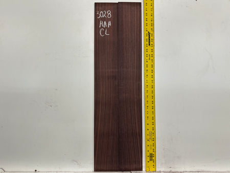 East Indian Rosewood Classical AAA Grade Guitar Back & Side Set #3028 - Exotic Wood Zone