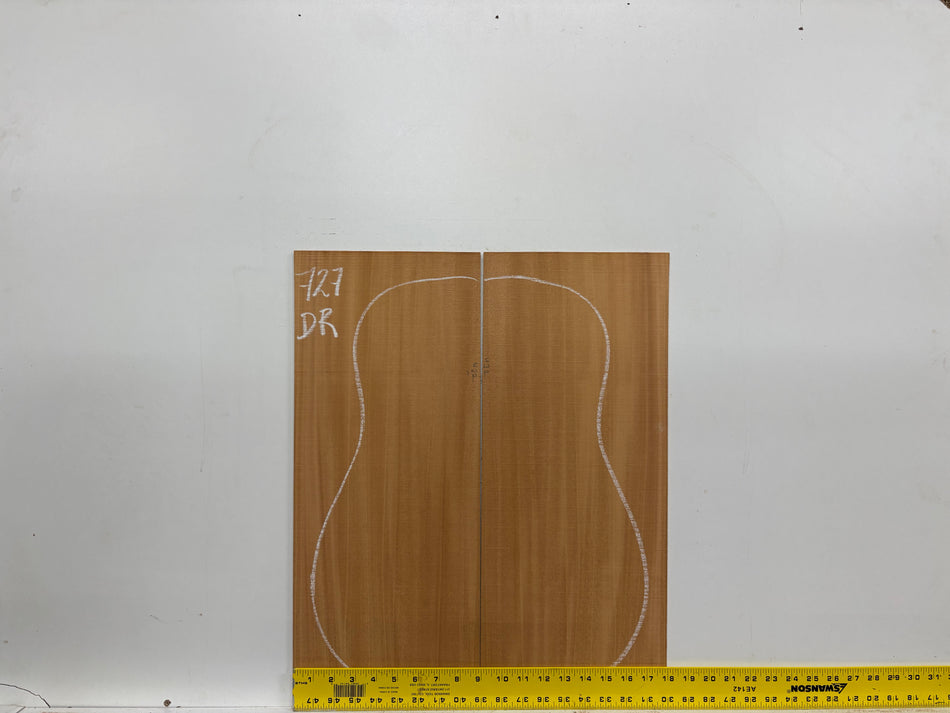 Mahogany Dreadnought Guitar Back & Side Set #727