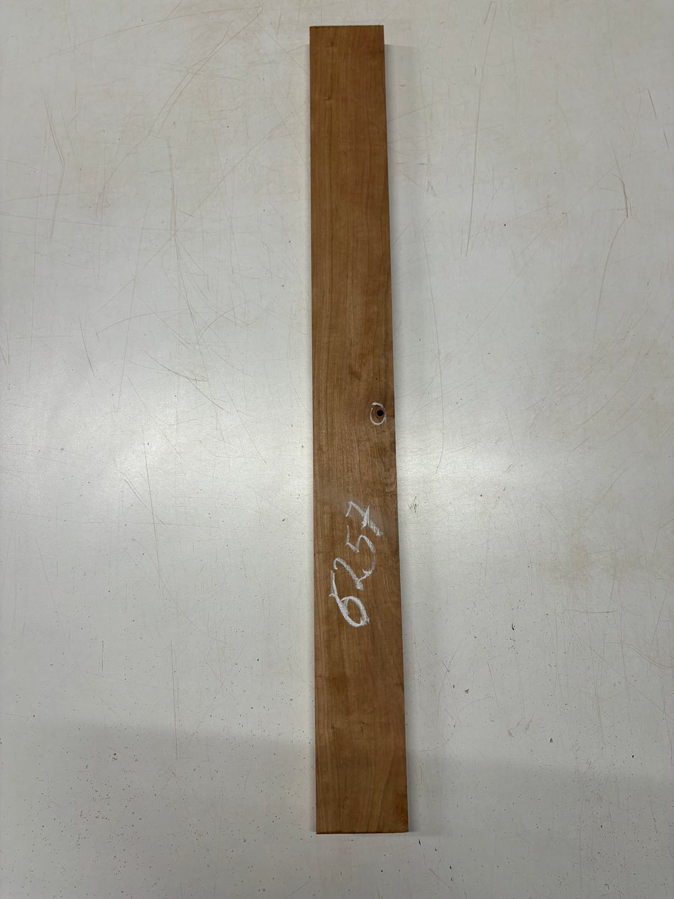 1 Piece, Cherry Guitar Neck Blank 30"x3"x1"#6257