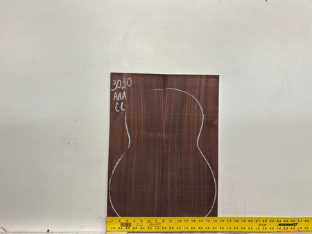 East Indian Rosewood Classical AAA Grade Guitar Back & Side Set #3030 - Exotic Wood Zone