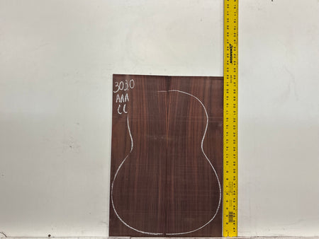 East Indian Rosewood Classical AAA Grade Guitar Back & Side Set #3030 - Exotic Wood Zone