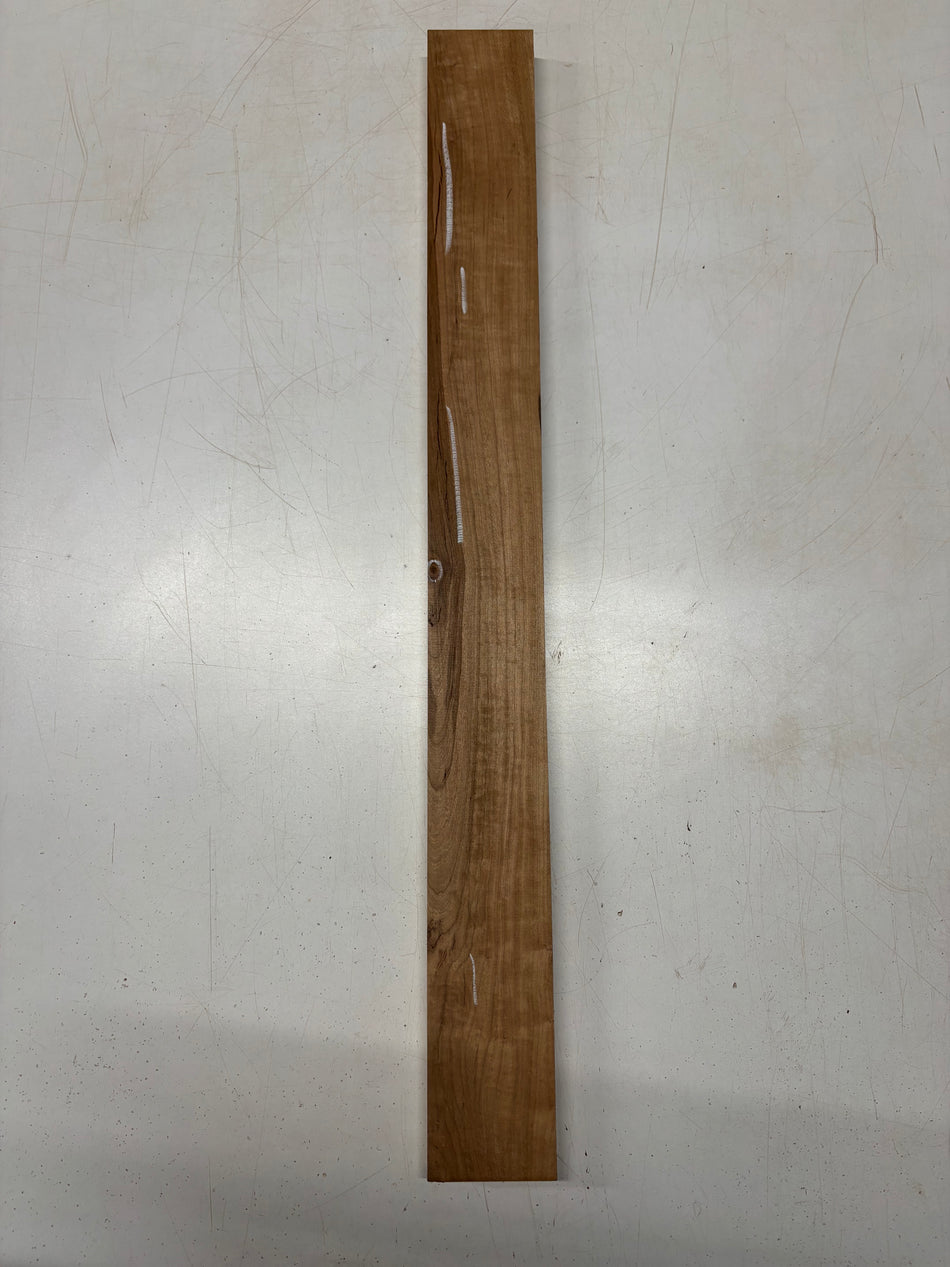 1 Piece, Cherry Guitar Neck Blank 30"x3"x1"#6257