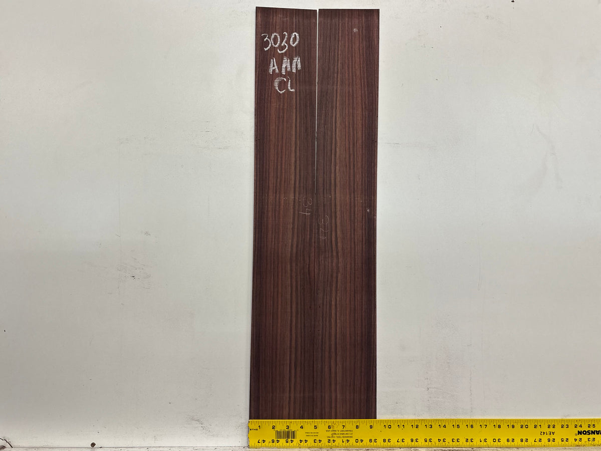East Indian Rosewood Classical AAA Grade Guitar Back & Side Set #3030 - Exotic Wood Zone