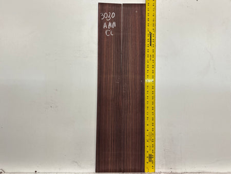 East Indian Rosewood Classical AAA Grade Guitar Back & Side Set #3030 - Exotic Wood Zone