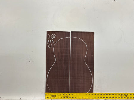 East Indian Rosewood Classical AAA Grade Guitar Back & Side Set #3032 - Exotic Wood Zone