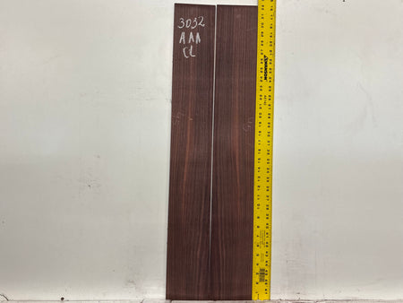 East Indian Rosewood Classical AAA Grade Guitar Back & Side Set #3032 - Exotic Wood Zone