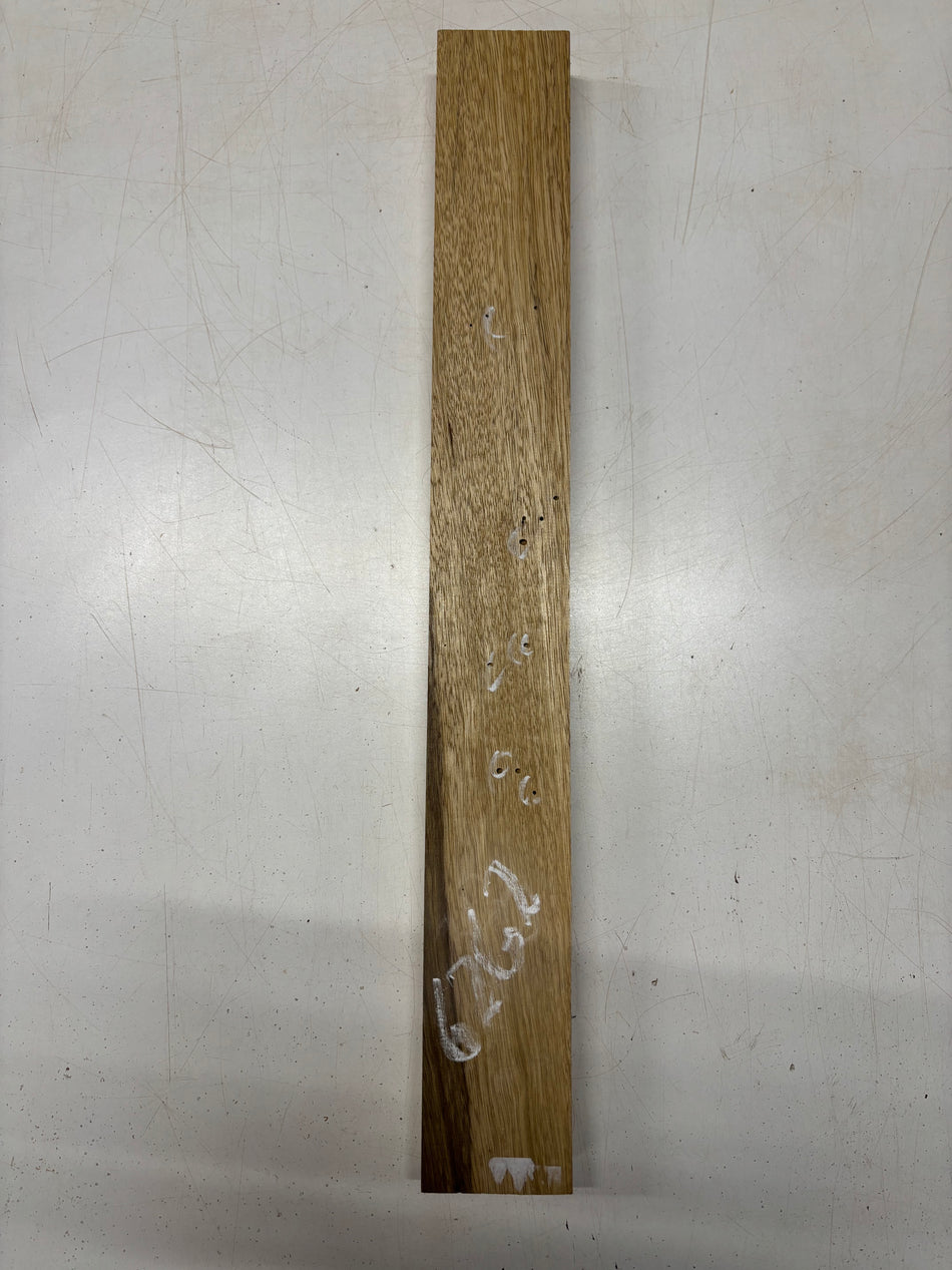 1 Piece, Black Limba Guitar Neck Blank 24"x2-7/8"x1-3/8"#6262