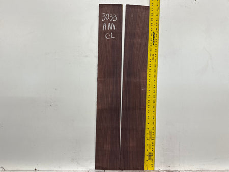 East Indian Rosewood Classical AAA Grade Guitar Back & Side Set #3033 - Exotic Wood Zone